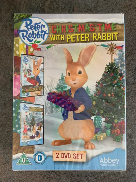 Job Lot 300 X Christmas Time With Peter Rabbit DVDs 2 Two DVD Box Set Wholesale