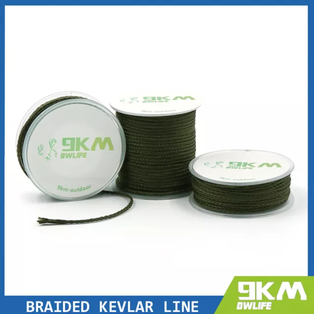 1/4 KEVLAR ROPE with Polyester Jacket - made with Kevlar - 250 ft spool  $72.00 - PicClick
