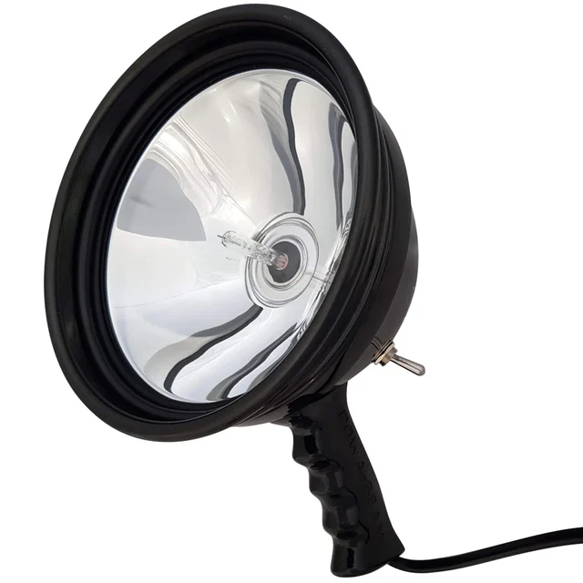 Powa Beam 55W Handheld HID Spotlight 7 Inches Heavy Duty Higher Colour Temp