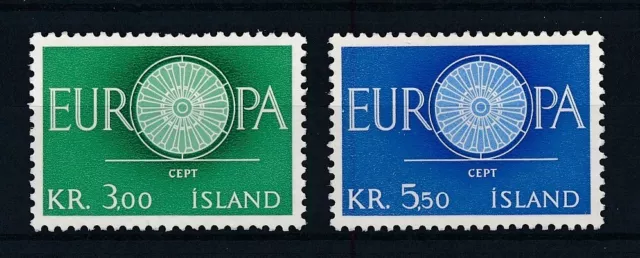 [BIN11827] Iceland 1960 Europa a good set of stamps very fine MNH