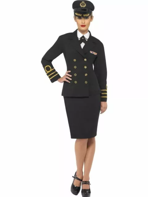 Mujer Disfraz de Oficial de la Marina Sexy Uniforme Tema Fiesta Vestir