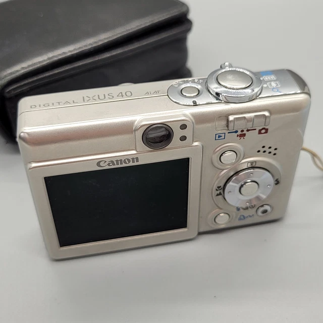 Canon PowerShot SD300 IXUS 40 4,0 megapixel fotocamera digitale compatta argento testato 2