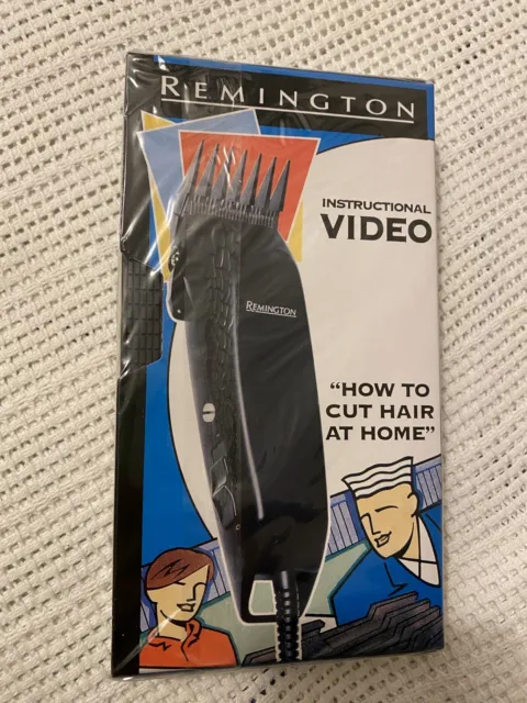 Brand New Remington Instructional How To Cut Hair Tape Cassette VHS Video Retro 3