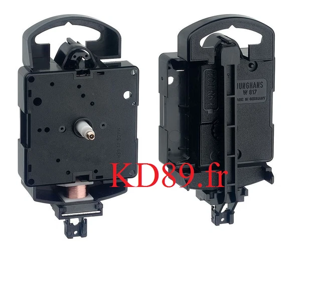 Lancette Per Junghans W838 E W817, In Plastica, Colore Nero, Lunghezza