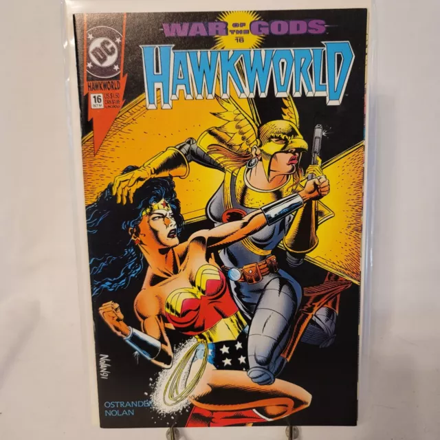 Hawkworld #16 War of The Gods 16 1991 DC Comics