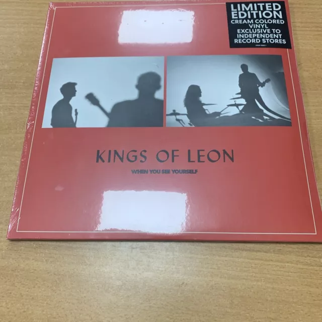 When You See Yourself  Kings of Leon New & Sealed Cream Vinyl LP