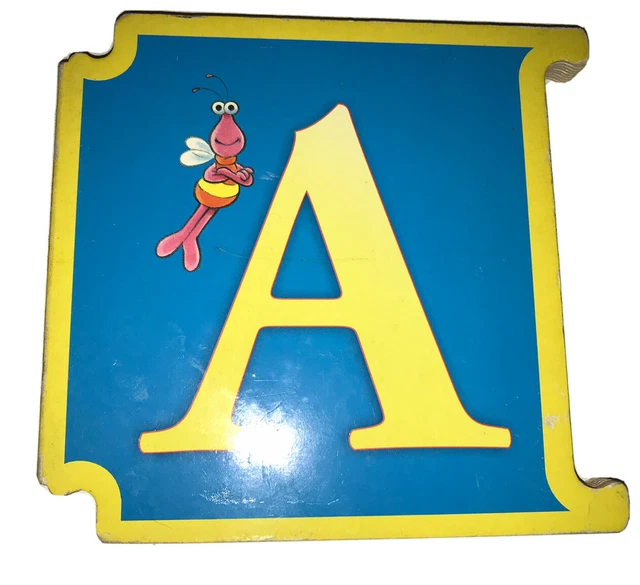SESAME STREET ABC’S Puzzle Interlocking Board Books Replacements Letter