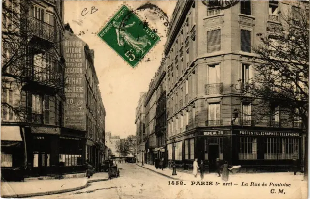 CPA AK PARIS 5e Rue de Pontoise. (626345)