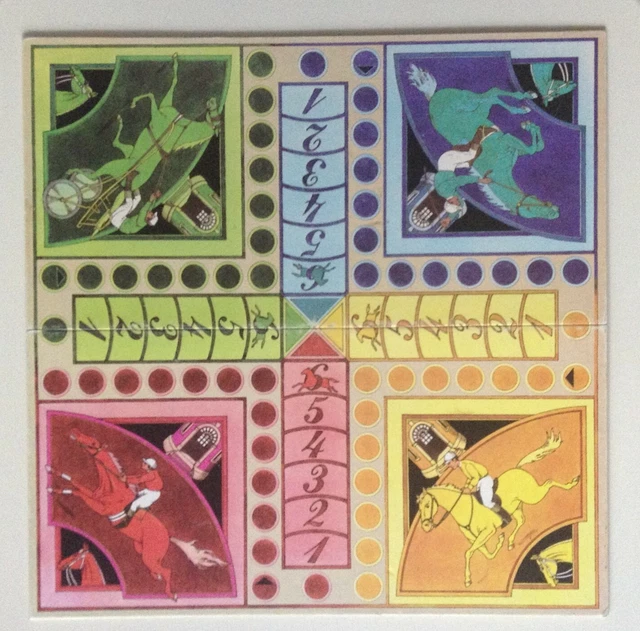 Jeu de Dames - Petits chevaux - Jeu de l'oie - années 60-70