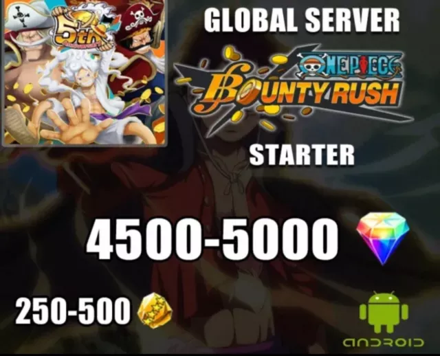 One Piece Bounty Rush +4500  / OPBR  ️ [ANDROID]