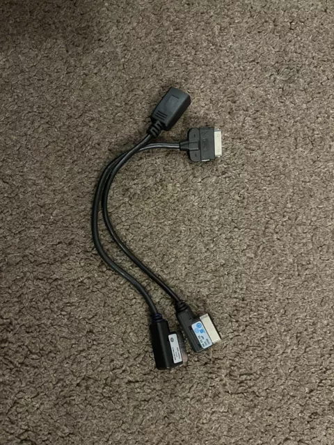 USB IPod AUX Cable - MDI MMI AUX Adapter FITS Audi VW