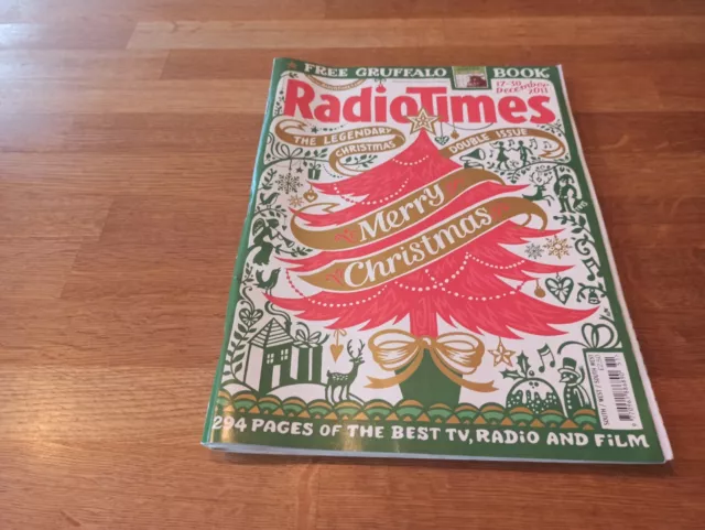 Radio Times magazine 20011 Xmas double issue complete South West edition