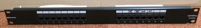 BICC BRAND-REX, CAT5PLUS, 16 ports RJ45, 19