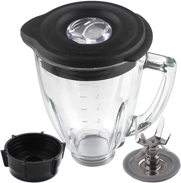 Joyparts Replacement parts 6-Cup Glass Jar With Blade, Compatible with Oster...