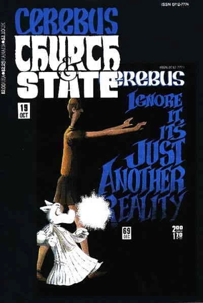 Cerebus: Church And State #19 VF/NM; Aardvark-Vanaheim | 69 Dave Sim - we combin