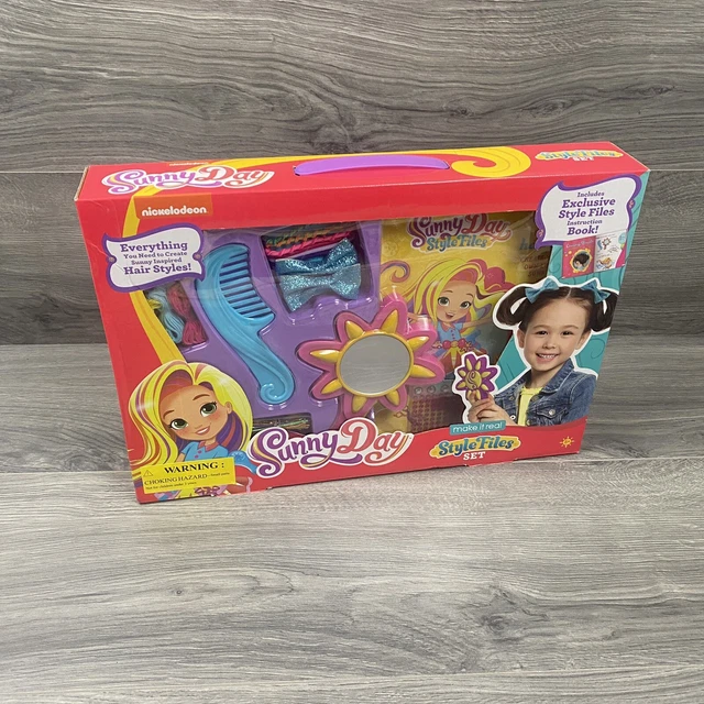 Nickelodeon Sunny Day - Make It Real Style Files Set - Hair Styles 5+ - New