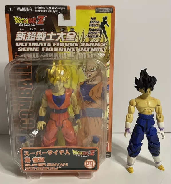 Dragon Ball Z Jakks Pacific Ultimate Figure Series Goku Saiyan & Vegetto