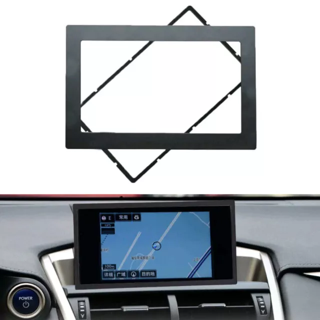 Car Universal Double 2 DIN Frame Trims For Stereo Radio Fascia Panel DVD Player