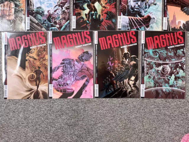 MAGNUS, ROBOT FIGHTER (2014) #0-12 kompl. | US DYNAMITE Comics | Fred van Lente 3