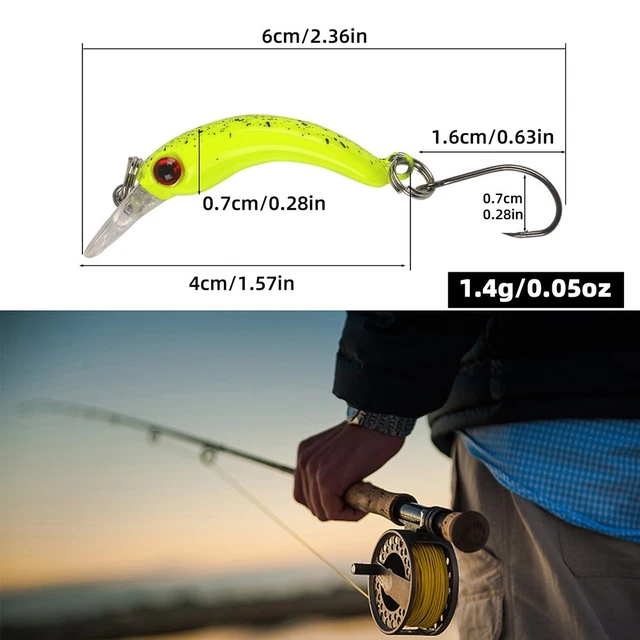 Leurre Dur Flottant Rebel 3.5" - Couleur Argent Dos Bleu - Crankbait Pour Pêche