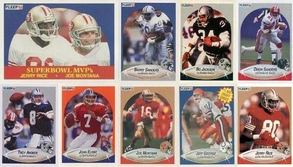 1990 Fleer Football, Pack Fresh, Pick your Card, Rookies,HOF (#All pro-200) !