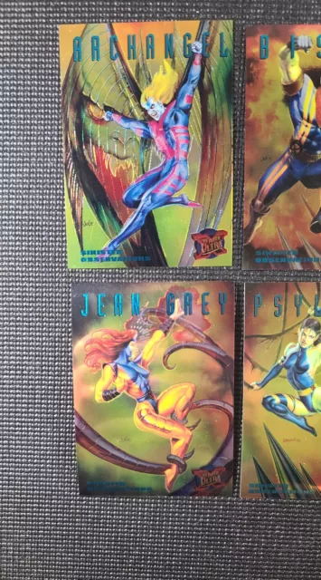 1995 Fleer Ultra X-Men - Sinister Observations - Complete Set of 10 3