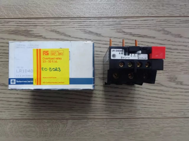 Telemecanique thermal overload relay LR1-D40353 23-32A