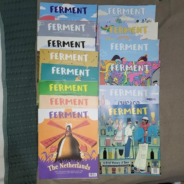 Ferment magazines Beer 52 issue 34,38,42,44,46,48,52,54,56,60,62,64,68,71