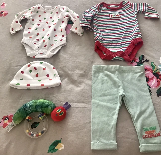 ERIC CARLE THE Very Hungry Caterpillar Bundle 0-3 Months Clothing ...
