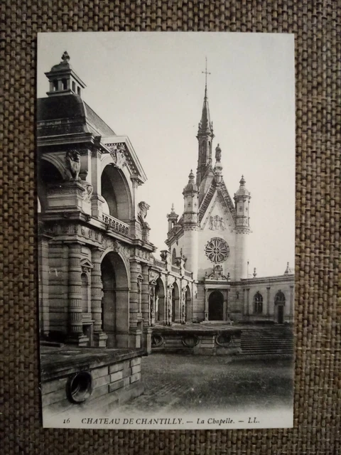 Cpa Château De Chantilly La Chapelle
