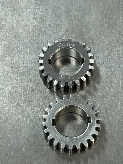 Qty 1 Boston Gear Ga22 Steel Change Gear 20 Pitch 22 Teeth 5/8” Bore