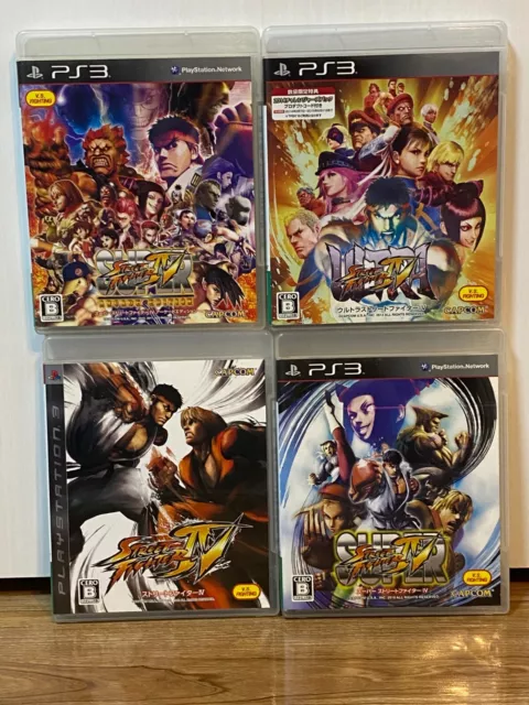 Sony Playstation3 PS3 Super Ultra Street Fighter IV 4 Capcom versión Japón