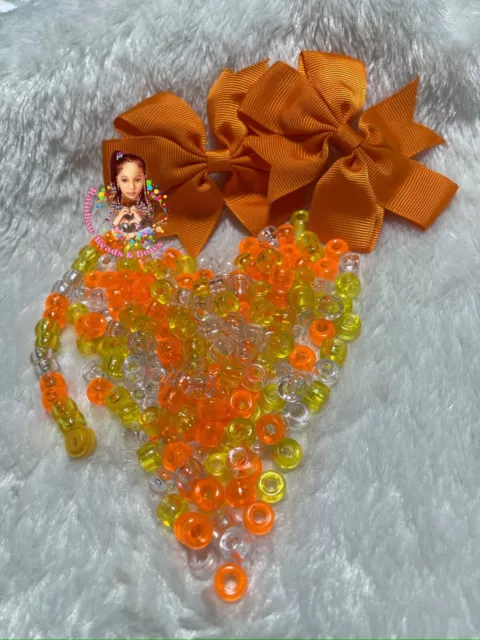 Children Hair Beads Braids Accessories Acrylic Beads Pony Beads Girls Gift