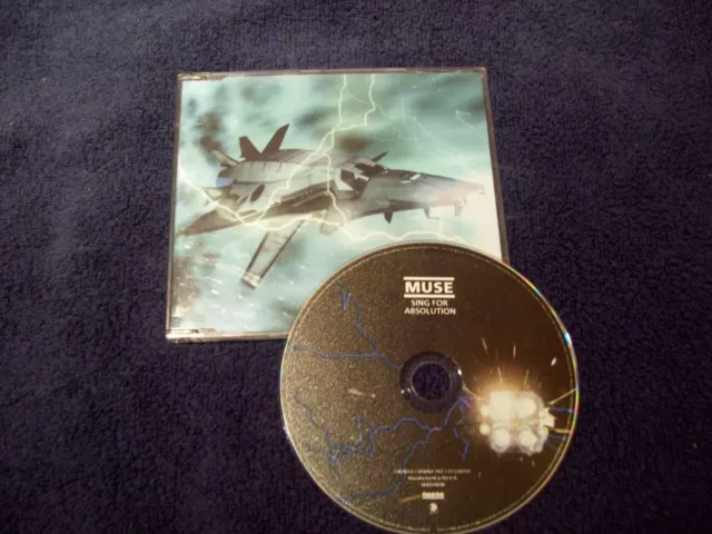 muse sing for absolution cd single rare