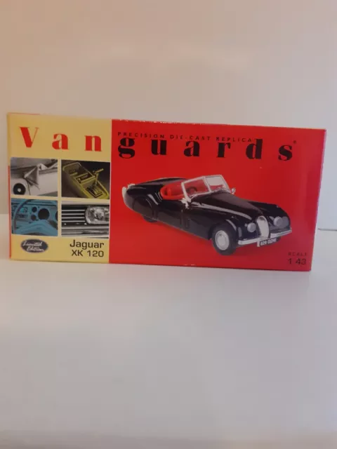 Vanguards - 1/43 - Jaguar Xk 120 Cabriolet - Dans Sa Boite D'origine - Tbe