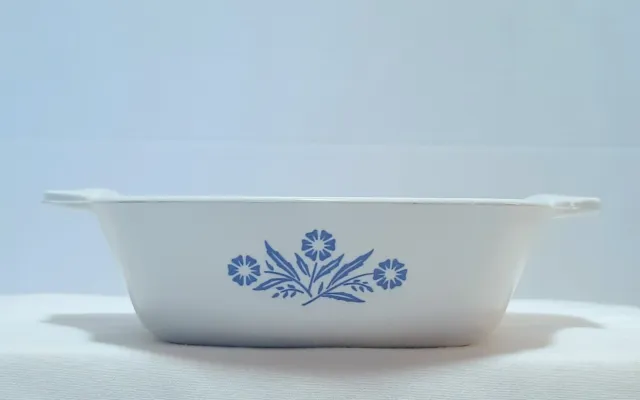 Corning Ware P-41 Blue Cornflower 1 3/4 Cup Petite Pan Casserole Dish