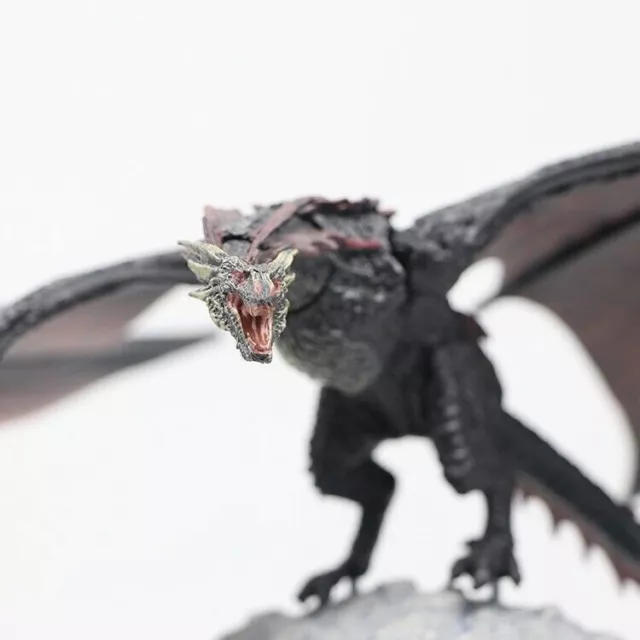 New Drogon Mcfarlane Game Of Thrones Action Figure HBO Black Dragon Deluxe Gift