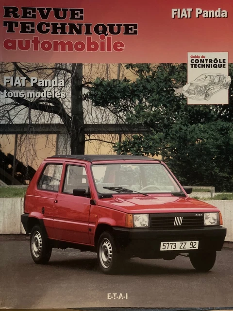 Revue Technique Automobile ETAI B706.5 - FIAT PANDA II (2003-2012) - Manuel De Réparation Détailé