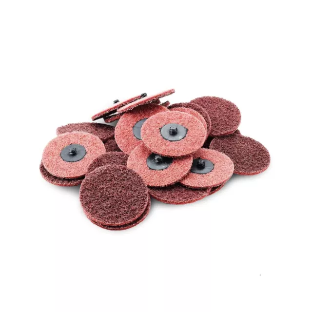 BHA Surface Conditioning Quick Change Discs, 3" Red (Medium) Prep Pad - 25 Pack