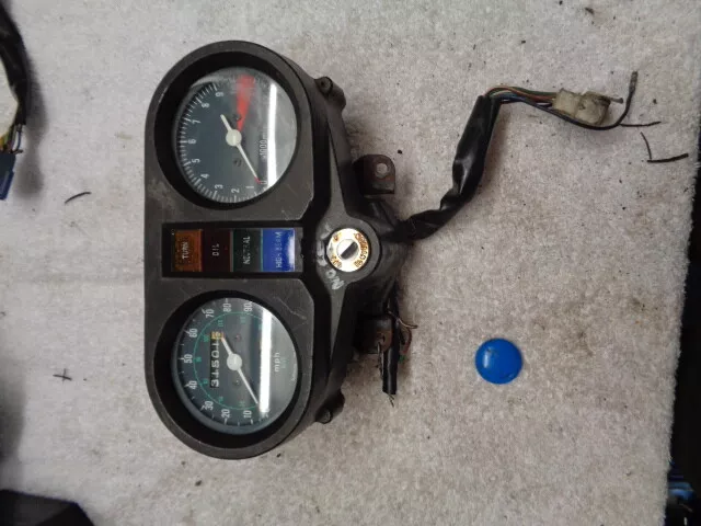 Honda Cb250 Cb400 Cb Superdream Speedo Speedometer Clock Set Dash Assy