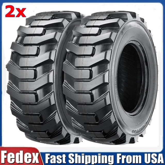 Road Crew TW171 14 PLY (1Tire) Skid Steer Tires For Bobcat, 52 OFF