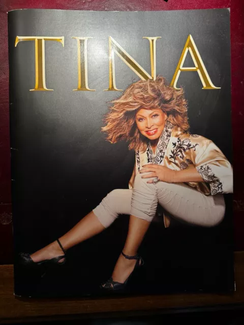 TINA TURNER EUROPEAN TOUR 2009 CONCERT PROGRAMME, 50th ANNIVERSARY TOUR BROCHURE