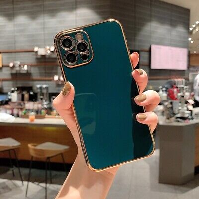 Coque Housse pour iPhone 13/ 13 Pro Max /12 Pro Max TPU Chôme Luxe