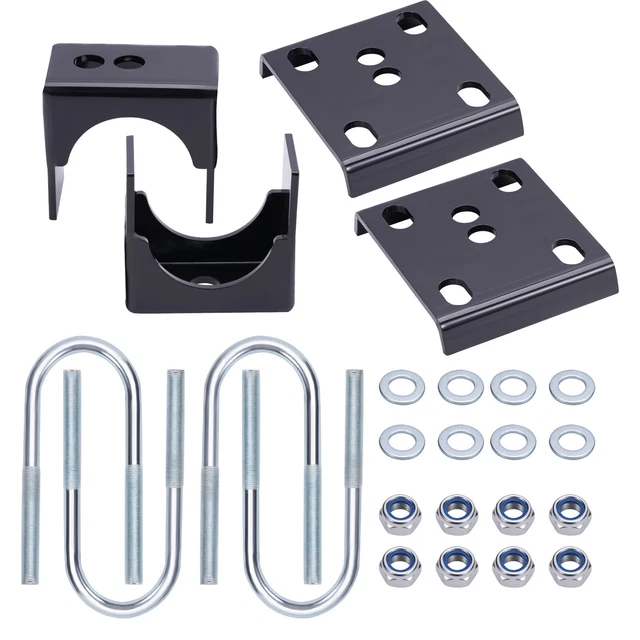 6& REAR AXLE Drop Flip Lowering Kit For Dodge Ram D100 D150 2WD 1972