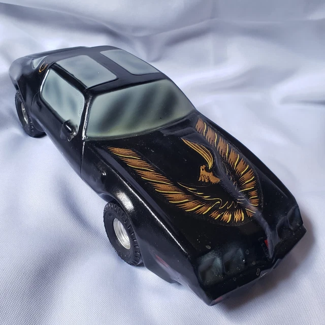 Ezra Brooks Vintage Pontiac Firebird Porcelain Collector Series Liquor Bottle