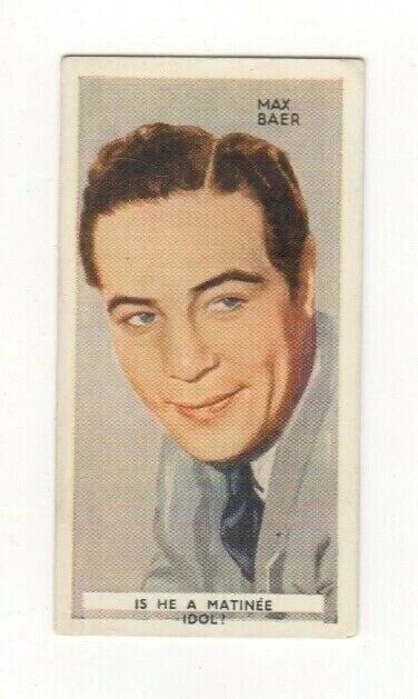 Godfrey Phillips #25 Boxing, Max Baer