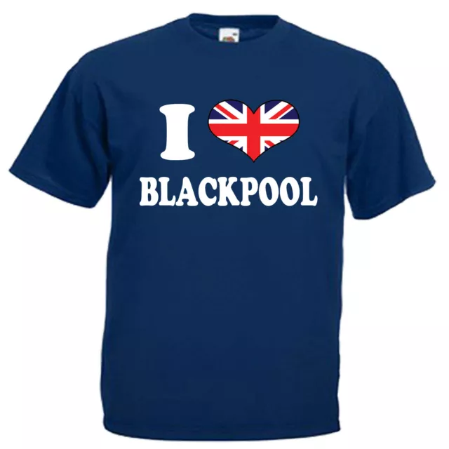 I Love Heart Blackpool Children's Kids T Shirt
