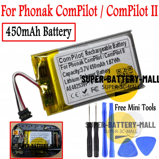 TECHTEK Batterie 1100mAh Compatible Avec [Coyote] Plus Remplace 1ICP/8