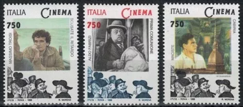 S47686 Italien MNH 1996 Cinema 3v Tan Fabrizzi Maciste