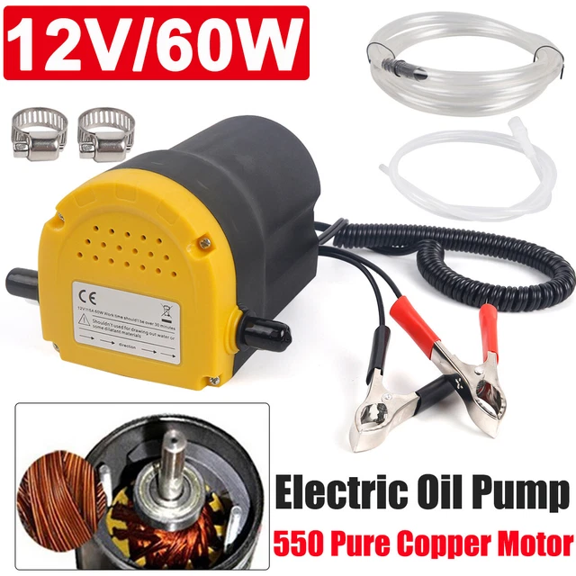 12V ELECTRIC CAR Diesel Engine Oil Transfer Change Extrator Sunction Syphon Pump EUR 15,74